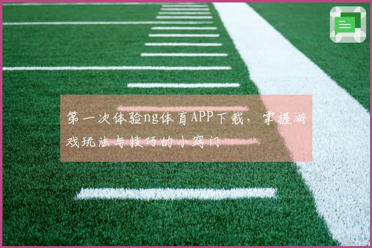 第一次体验ng体育APP下载，掌握游戏玩法与技巧的小窍门